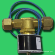 La válvula de solenoide del pistón se puede instalar horizontalmente y verticalmente